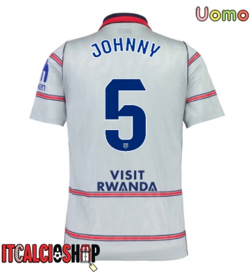 Atletico Madrid Johnny Cardoso #5 Terza Maglia 2026-27 Manica Corta